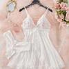 Pajamas Female Sexy V-Neck Lace Suspender Multicolor Set Sex Underwear