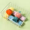 Cute and Fun Hanging Coral Fleece Baby Hand Towel Children's Water-absorbing and Quick-drying Cartoon Square Towel
