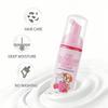 Shampoo per Conigli 60ml Mousse Detergente Senza Risciacquo per Porcellini d'India Schiuma Detergente per Piccoli Animali per Ricci Hamster Planeatori dello Zucchero