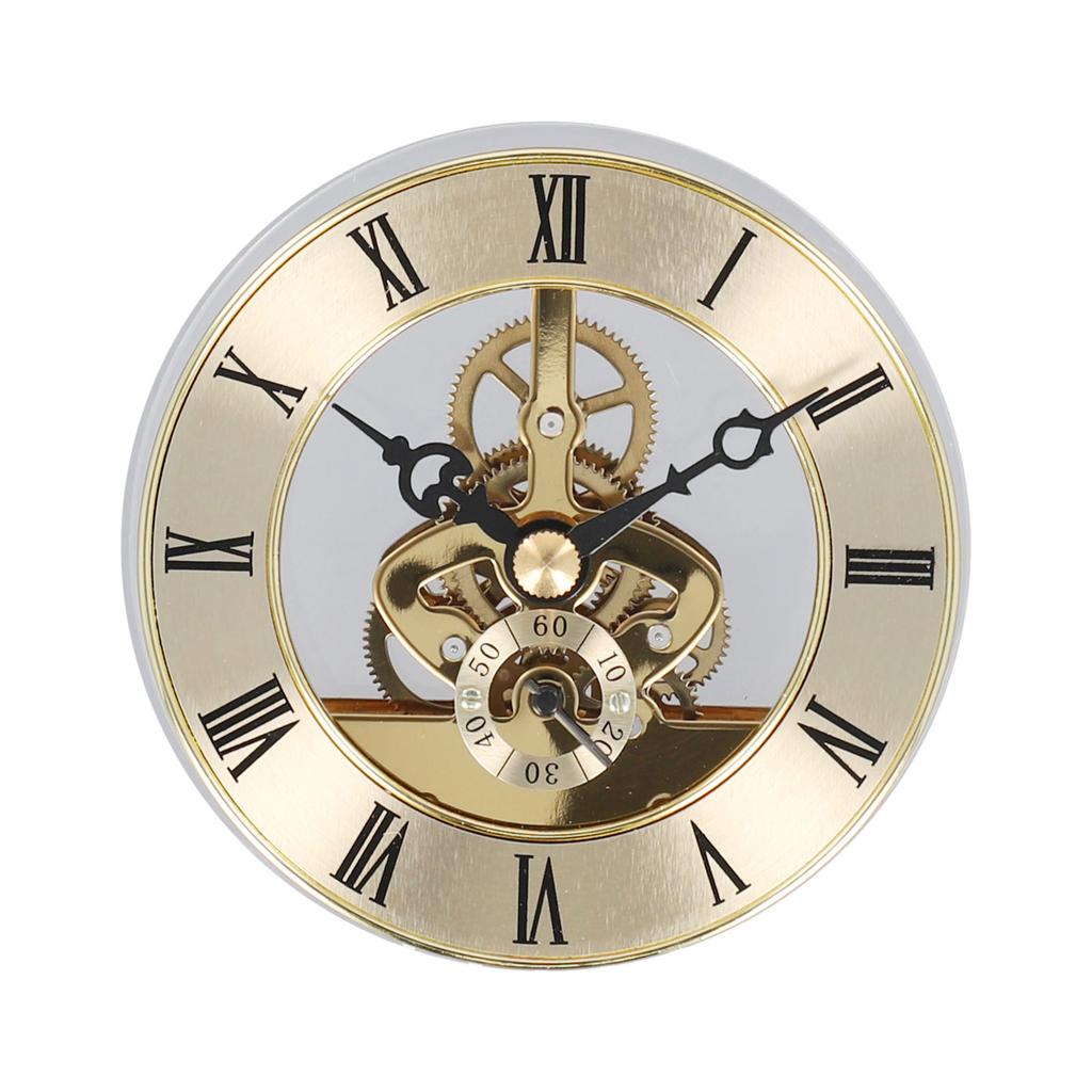 Replacement Clock Insert Plastic Skeleton Clock Insert 86mm Clock Movement DIY Parts Diameter 86mm High Quality