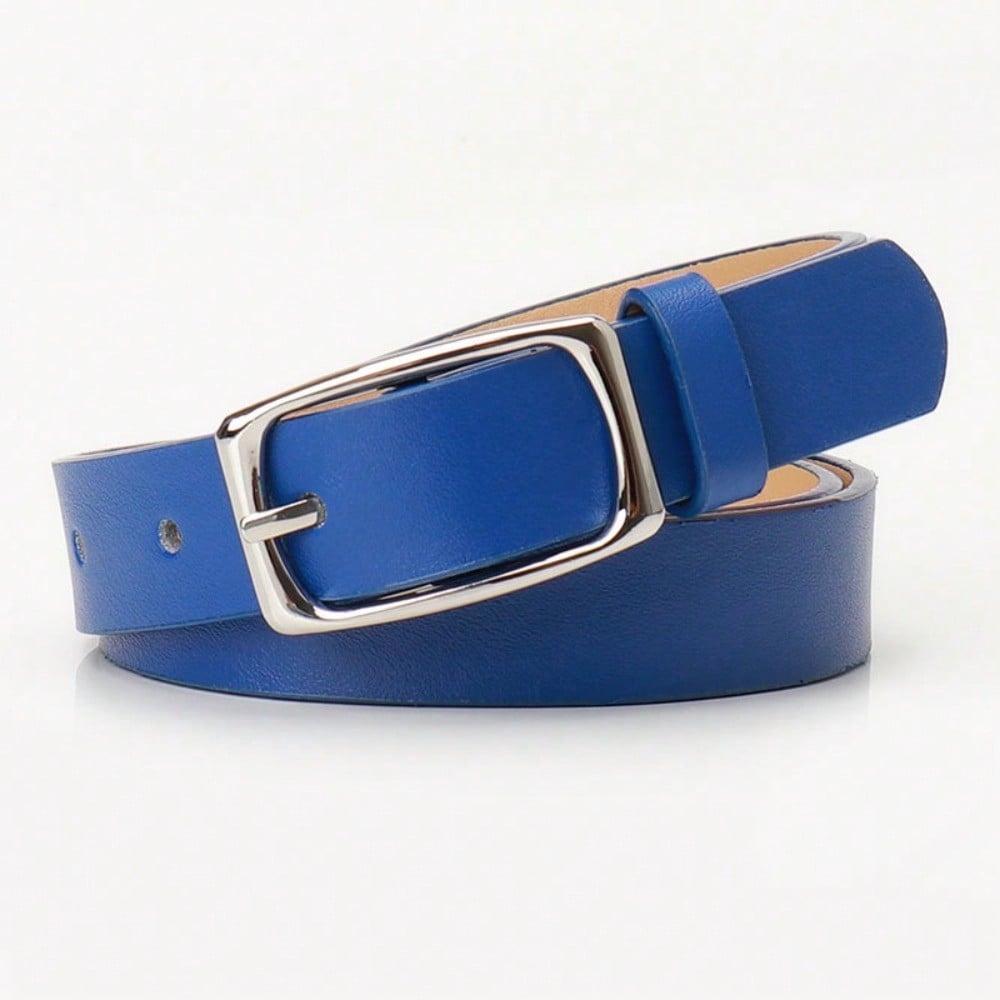 New Simple and High-end Women's Belt Fashion Trend Versatile Pin Buckle Jeans Belt Belt Women