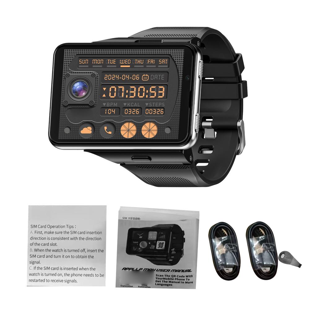 Digital Watch with Dual Cameras Supporting 4GCelsius5G Compatible with   11 System 6GB   128GB ROM GPS Support 1500mAh Battery