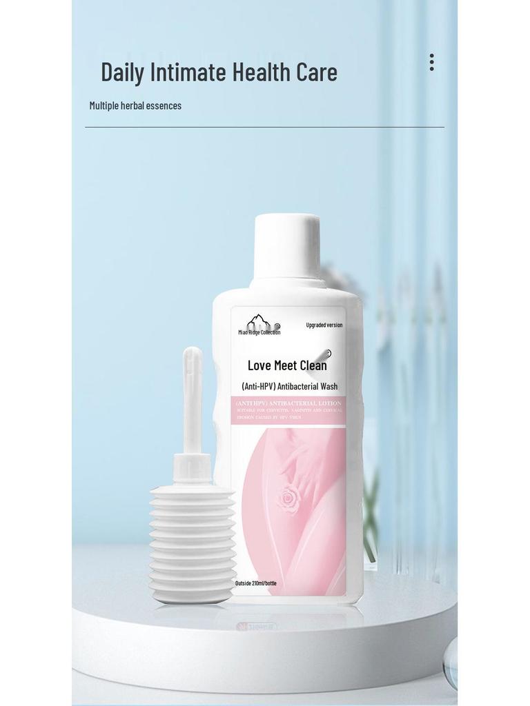Anti-HPV Antibacterial Feminine Wash: Soothing & Deodorizing Care Solution