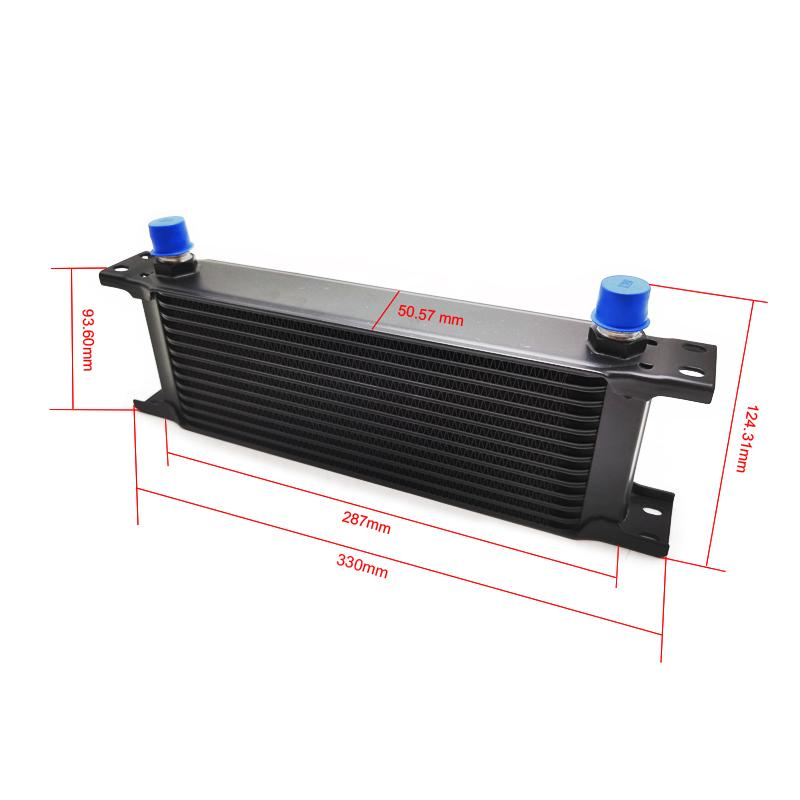 UNIVERSAL Aluminum Oil Cooler 13ROWS AN8