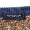 Yves Saint Laurent 90s Old Fair Isle Pattern Long Sleeve Sweater L Knit Men's Used