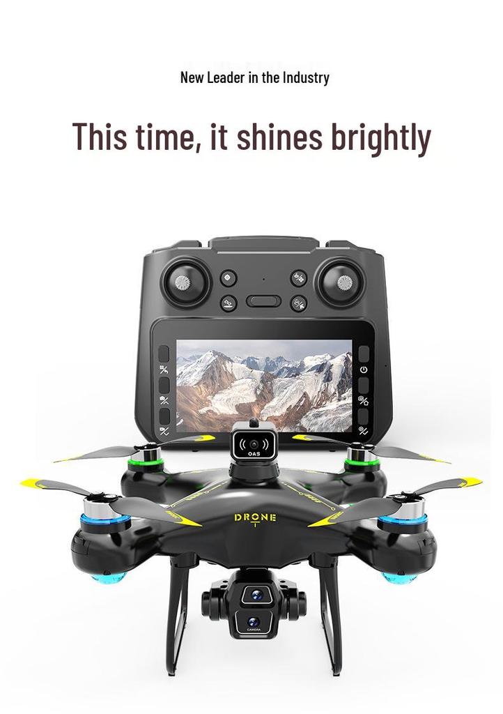 Wow-oh S112 8K HD Brushless Drone with Large Screen Control & Long Endurance