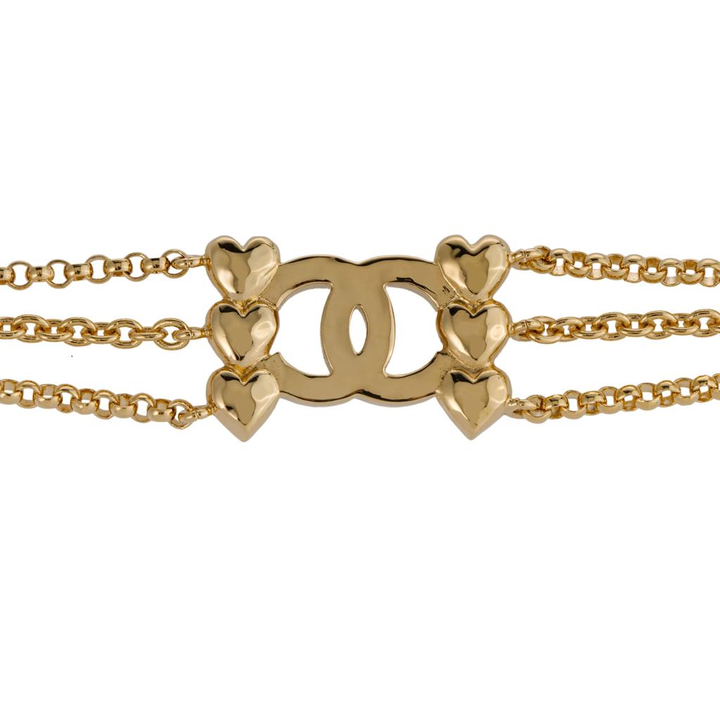 CHANEL Metal Bracelets Women's Gold AB2468-B010203-NK694