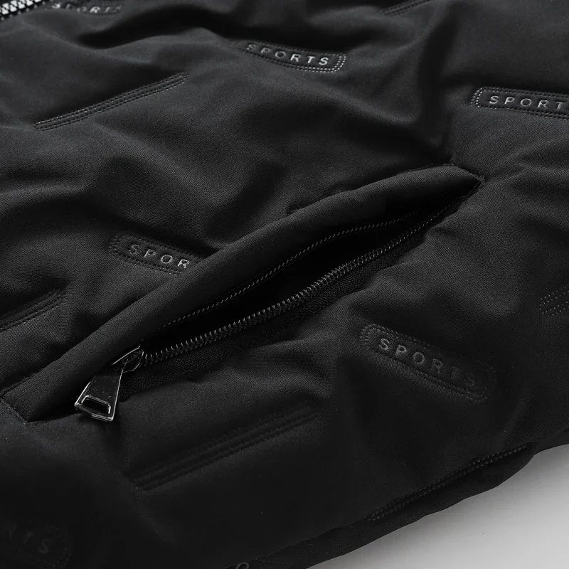 Large Size Men's Winter Vest Fur Fleece-Lined Warm Sleeveless Jacket Male Thicke Cotton Padded Casual White Big Plus Work