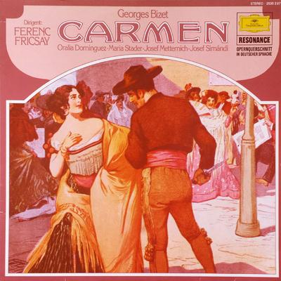 Disco LP GEORGES BIZET MAESTRO: FERENC FRIC - Carmen (Excerto de Ópera Em Alemão 2535297 Deutsche Grammo Alemanha Clássico Usado