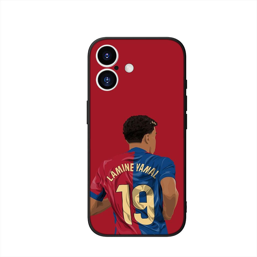 

for Samsung Galaxy A55 A54 A25 A36 A17 A26 A35 A33 A34 A14 A37 S8 S9 S20 S21 FE S10 Plus Case Soccer Number No 19 Football No19 Galaxy S21 FE 5G