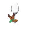 Christmas Cloth Wine Glass Cover Ornament