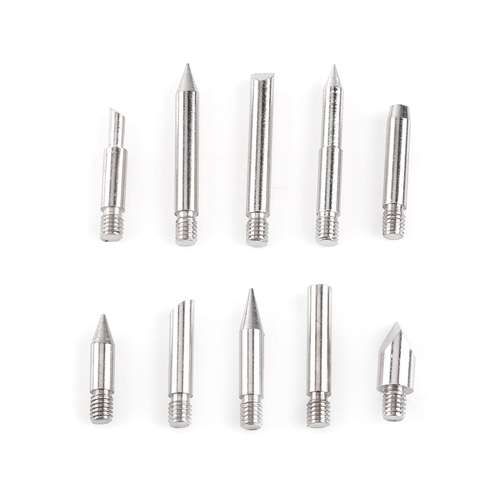 1 Set Pyrography Wood Working and Soldering Tips Alphabet Numbers Symbols Stencils