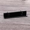 Black Metal Electric Guitar Nut Replacement For Enhanced Sound Stability And Easy Installation On 6 String Guitars