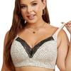 Sexy Lace Plus Size Adjustable Bra Sexy Push Up Camisole Bra