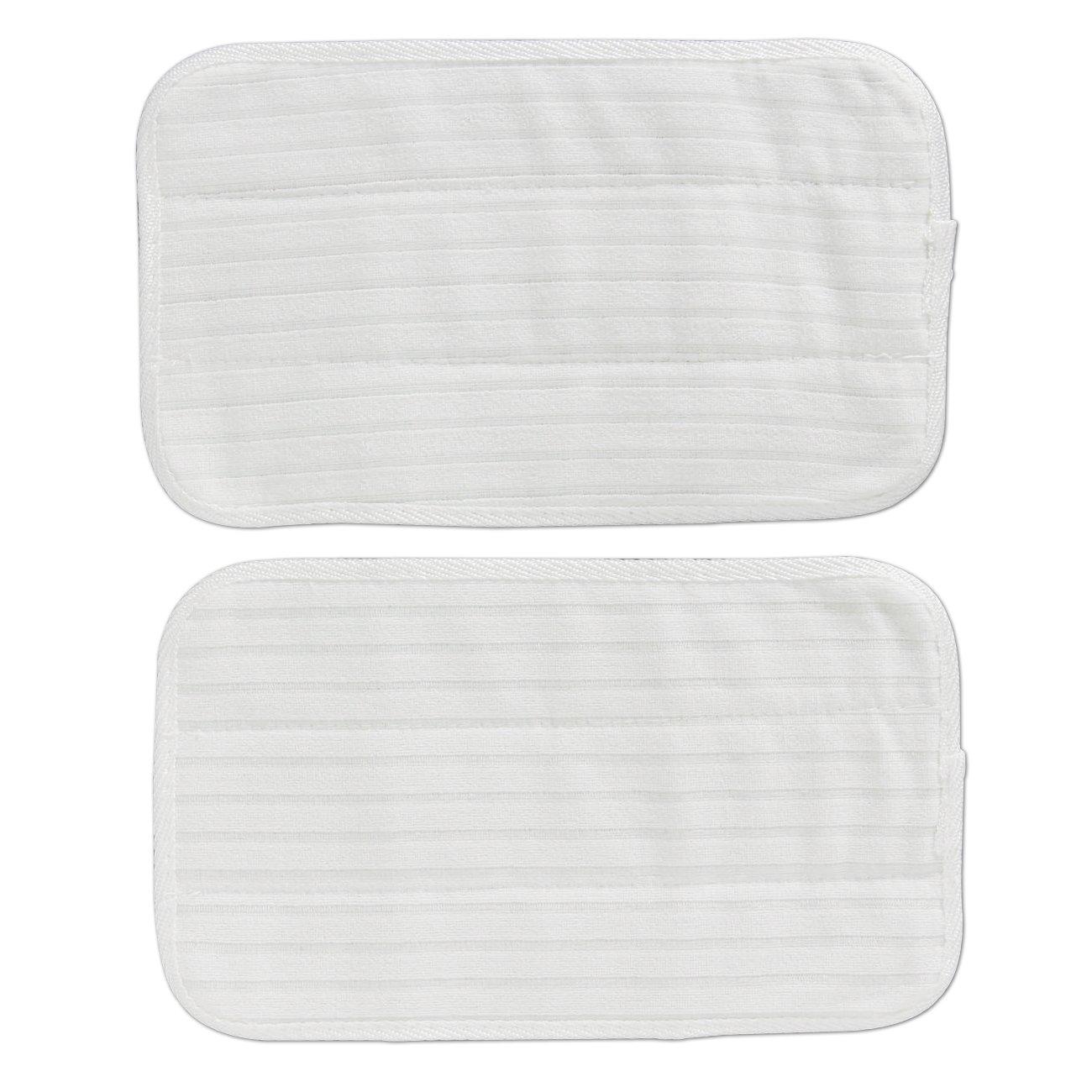 

Iris Ohyama Mop Microfiber Pad, White, STMP-025