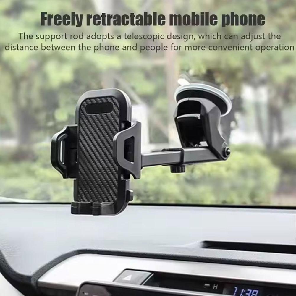 2026 NEW Universal Sucker Car Phone Holder 360° Windshield Car Dashboard Mobile Cell Support Bracket for Smartphones
