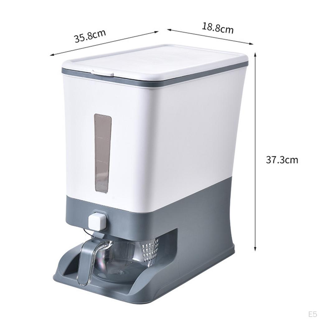 Lebensmittelaufbewahrungsbehälter, Haushalts-Getreidefass und Reisbox, Spender