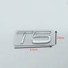 1pcs 3D Metal T4 T5 T6 T8 AWD Car Letter Rear Tail Trunk Emblem Badge Sticker Decals Styling Auto Accessories