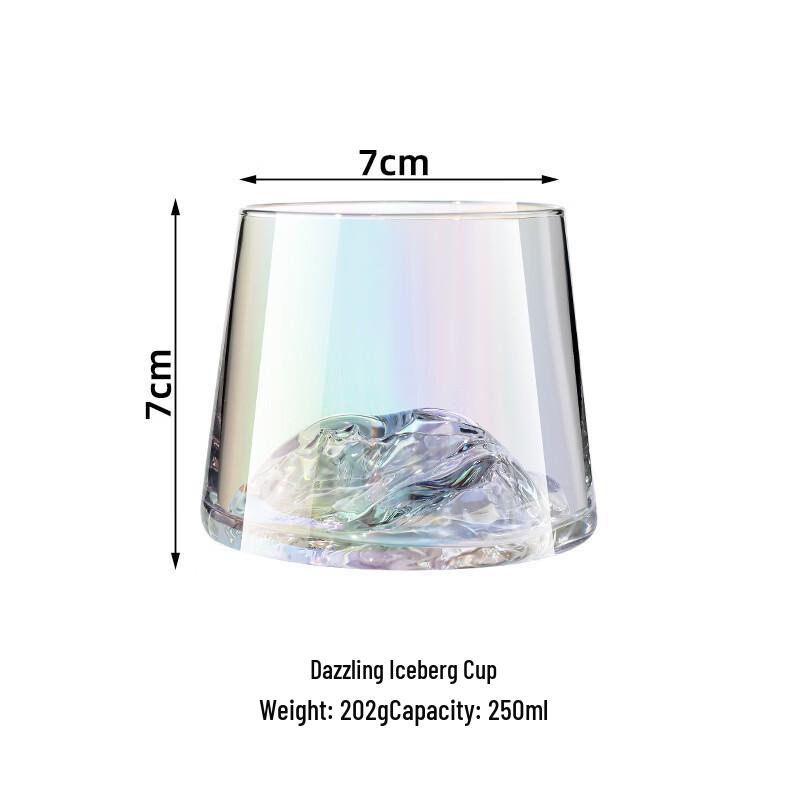 Eisberg Bergkristallglas Tasse