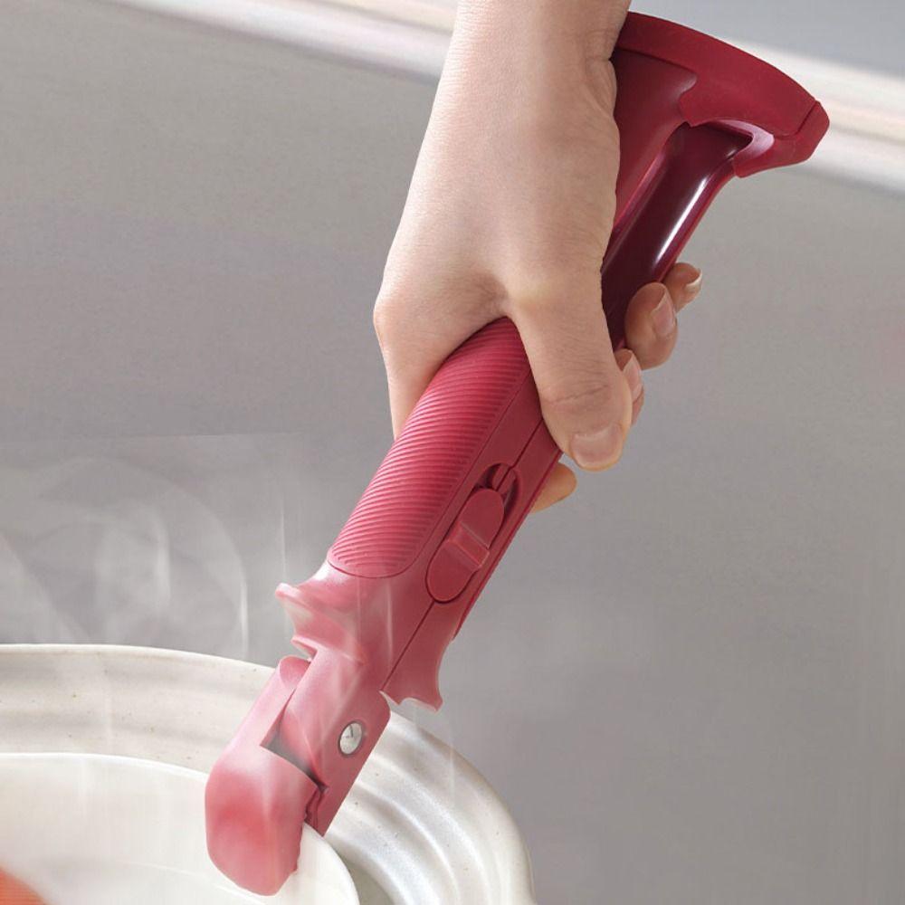 2 in 1 Hot Bowl Clamp Heat-resistant Dish Gripper Household Stewed Bowl Clip Dish