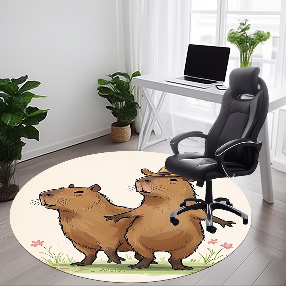 1 Stück Wasserschwein, Cowboyhut Stuhl Teppich für Büro, Weiche Flanell Decke Matte, Perfekt für Büro, Feiertags Party Dekoration Wahl yy260209002