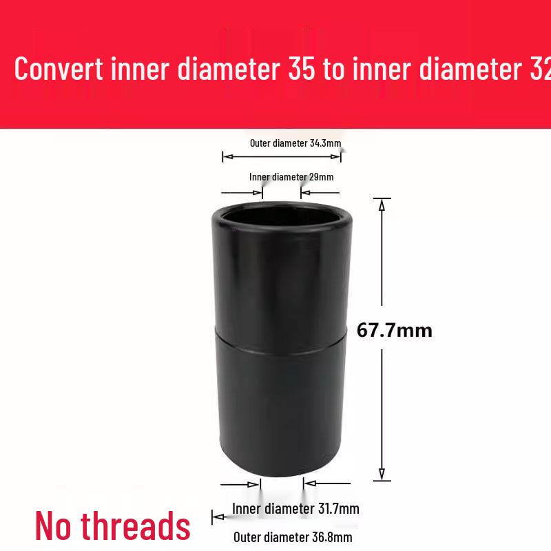 Universal Vacuum Cleaner Attachment Set with Adapter and Connector