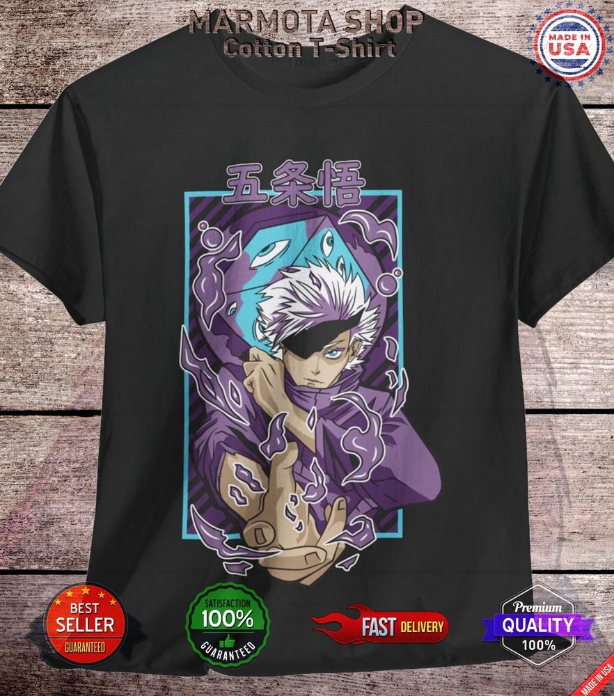 

Gojo Satoru Jujutsu Kaisen T-Shirt Sukuna Anime Japanese Tee Shirt Manga JJK 3XL