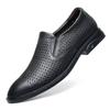 Fashion Genuine Leather Men Loafers Leisure Fashion Dress Shoes Male Comfortable Slip on Flats High Quality Driving Footwear for Men