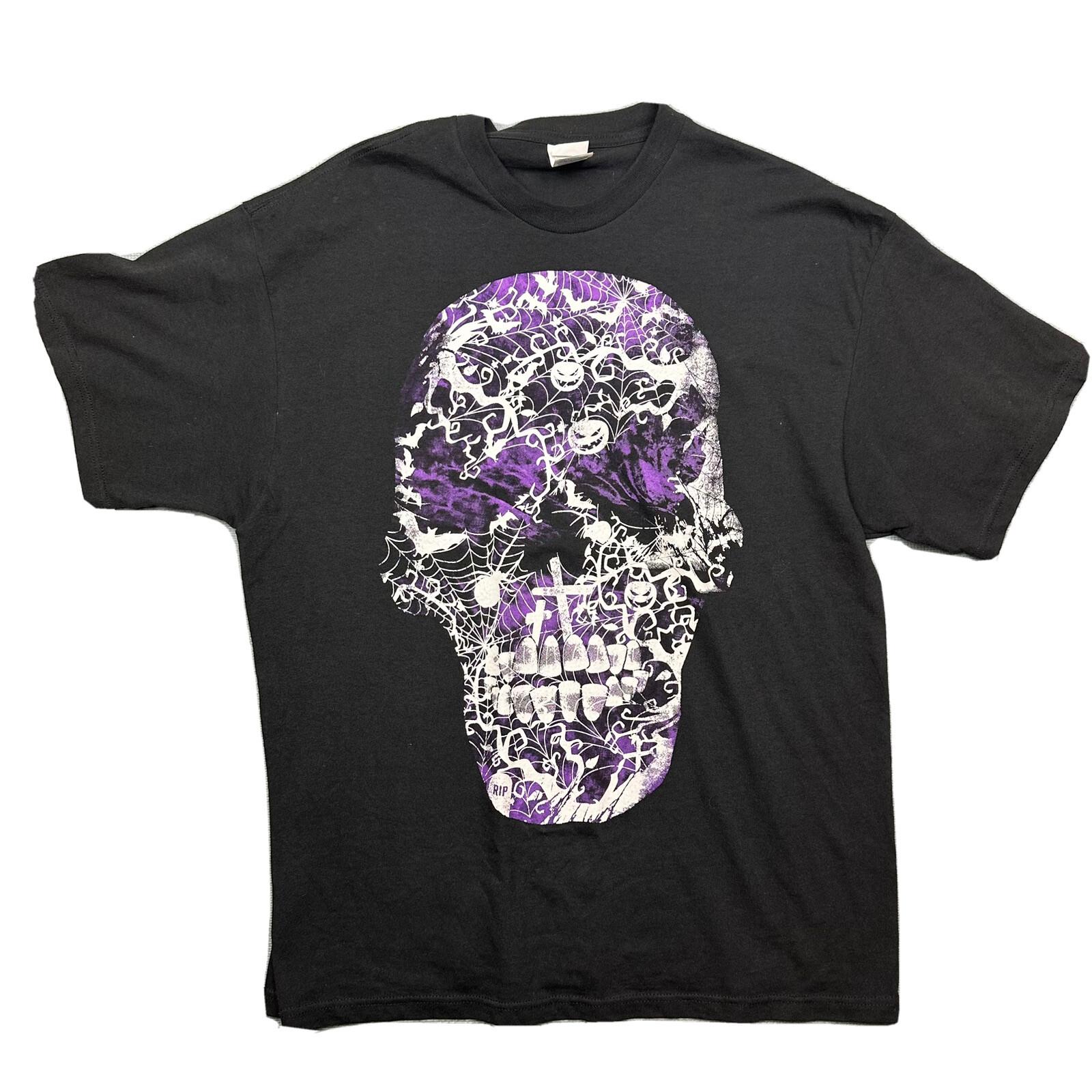 Vintage Halloween Sugar Skull Delta Pro T Shirt XL Sugar Skull Rap T Style Goth S