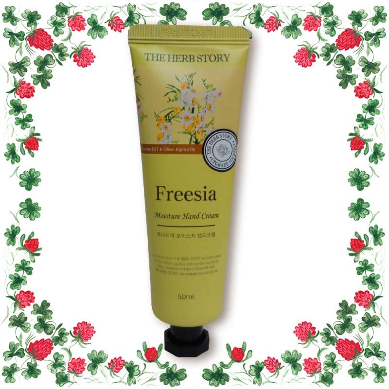 THE HERB STORY Highly Moisturizing Hand Cream Freesia 50ml