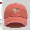 pc Vintage Bohemian Style Multicolor Rooster And Floral Pattern Printed Baseball Cap with Casual Country Style Printed Design S