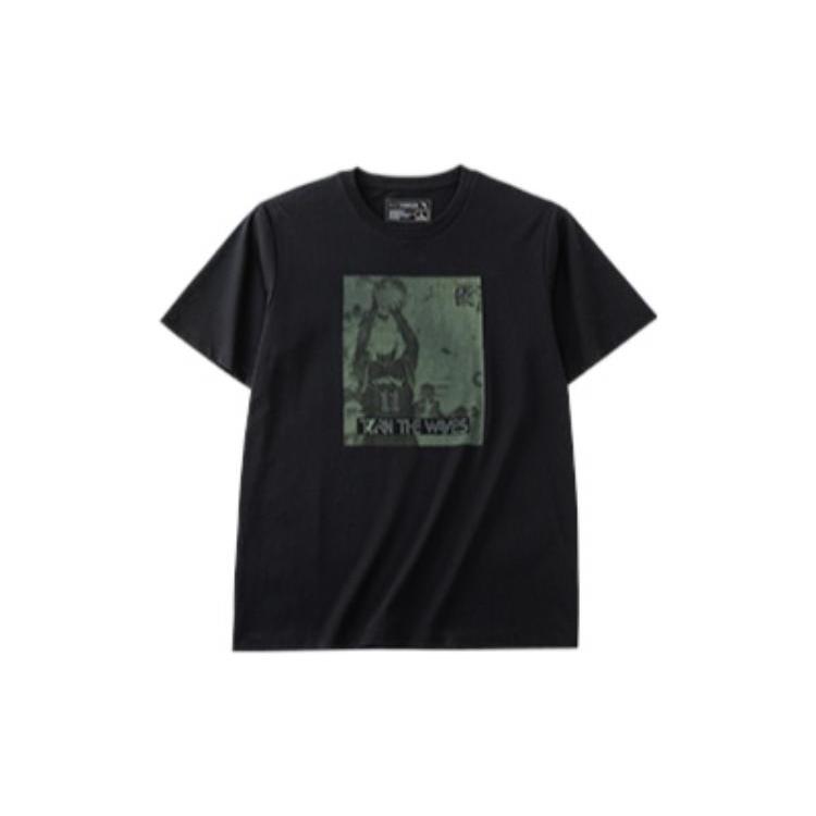 Anta Basketball Collection KT Collection T-Shirt Men's Black 152221128-4