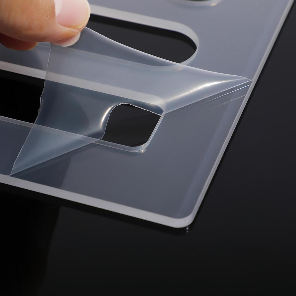 Woodworking Router Template 6-in-1 Acrylic Grab Handle Router Template 19.5x30cm/7.68x11.81 Inches Valet Tray Router Templates