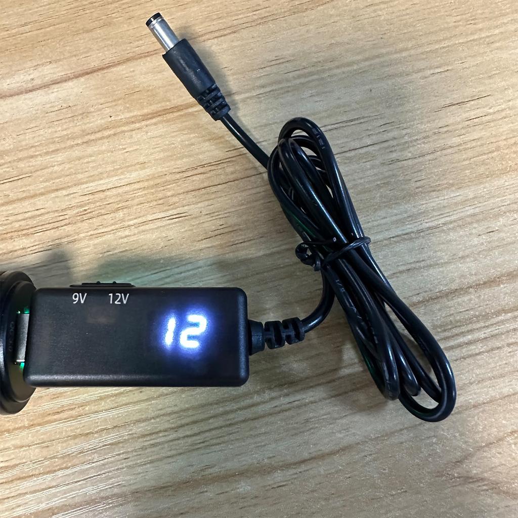 USB-кабель-преобразователь, кабель-переходник 5 В в 9 В/12 В для маломощных устройств, WiFi-маршрутизаторов и камер