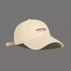 Baseball Cap Beige Hat Women's Summer Fashion Versatile Letter Cap Student Tide