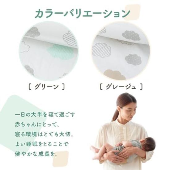 Iris Plaza Baby Bedding Mini Set Baby Bedding Absorbent Waterproof Sheet Included 60 x 90 Baby Bed Mini Size Cotton Washable Easy to Care Wrinkle