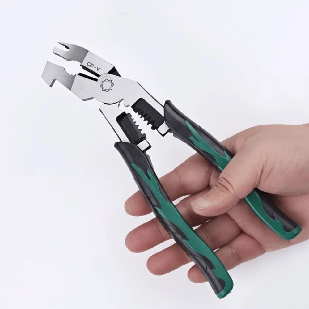 Sturdy Wire Stripper Heavy Duty Electrical Crimping Pliers Hand Tool Cable Cutter  Home Use