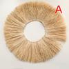 Durable Wedding Garland DIY Home Supply Background Wall Decoration Jute Fringe Trim Lafite Grass Garland Straw Tassels