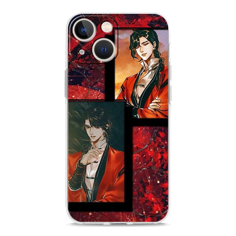 

Heaven Official s Blessing Luxury Transparent Phone Case For iPhone 15 16 14 13 12 mini 11 Pro Max XS X XR 7 8 Plus Clear Cover iPhone 11