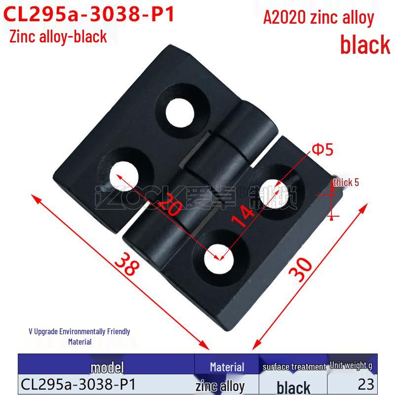 Balamale din aliaj de zinc de înaltă rezistență pentru uși cu profil de aluminiu (2020/3030/3040/4040)