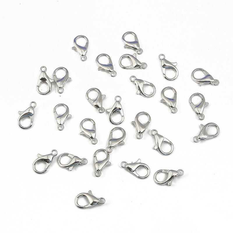 Retro DIY Lobster Clasp Beaded Jewelry Connector for Bracelets and Necklaces