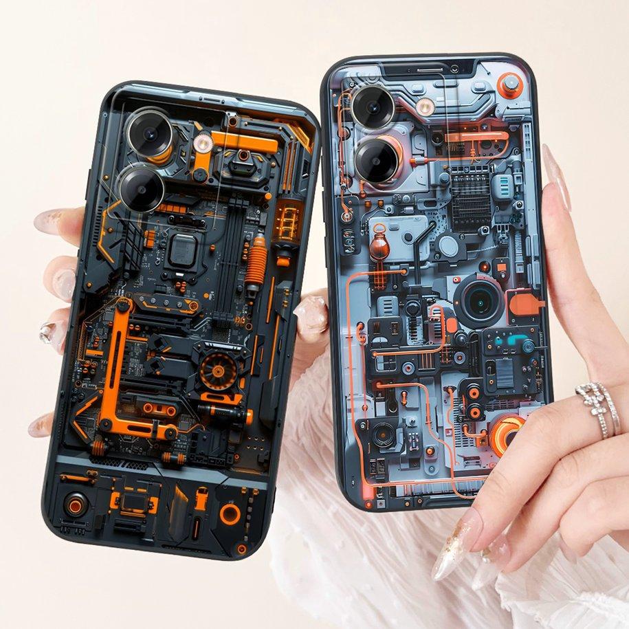 For Xiaomi Poco M7 Pro 5G Case Cute Rabbit Cat Cartoon Shockproof Silicone TPU Soft Cover On Xiaomi Poco M7 5G M 7 M7Pro 5G Capa