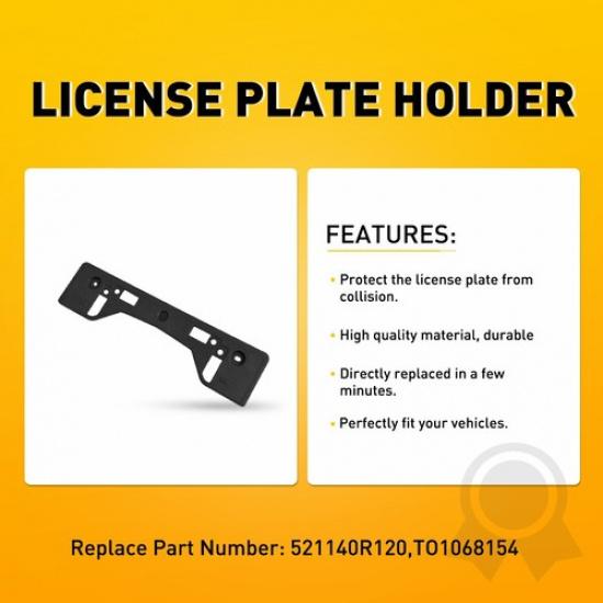 NEW OEM Front License Plate Holder -2024 Bracket For Toyota RAV4 TO1068154