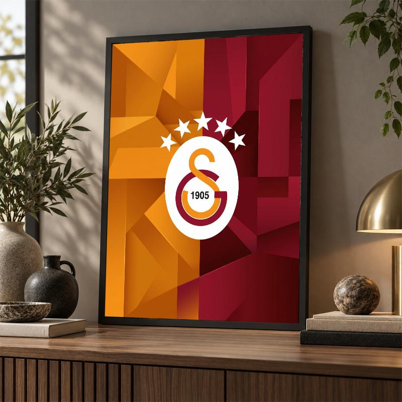 Galatasaray FC Diamond Painting Kit 5D Full Drill DIY Diamond Mosaic Wall Art Home Decor