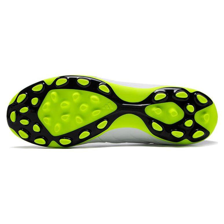 Adidas X Crazyfast.3 Round Toe Lace-Up AG (Rubber Short Stud) Fabric Slip-Resistant Durable Soccer Shoes Unisex Soccer Shoes White IF0210