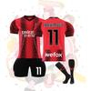 2023-24 Ac Milan Home Jersey Youth And Adult Sizes Football Apparel