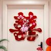 3D Double Happiness Sticker Set for Wedding Room & Door Decoration
