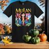 Vintage Princess Mulan Squad Team T-shirt T Shirt Men Women Unisex Tshirt SY867