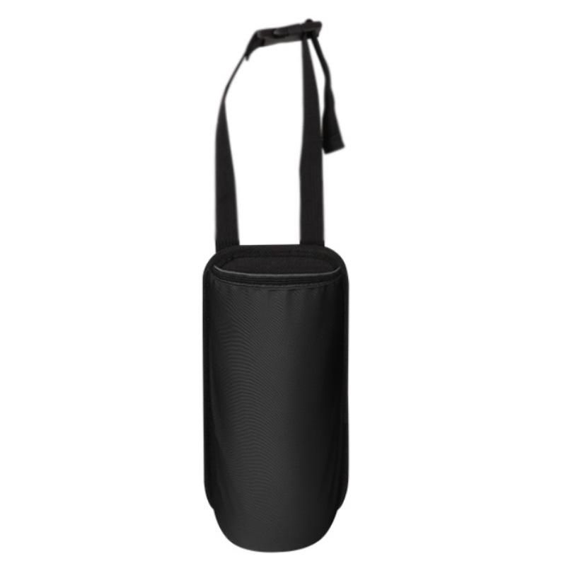Car Fire Extinguisher & Storage Bag - Seat Back Organizer with Cup Holder and Trunk Storage