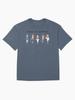 British Open Best of British tennis players - Cam Norrie, Emma Raducanu, Andy Murray, Johanna Konta, Dan Evans caricatures Oversized Unisex T-Shirt